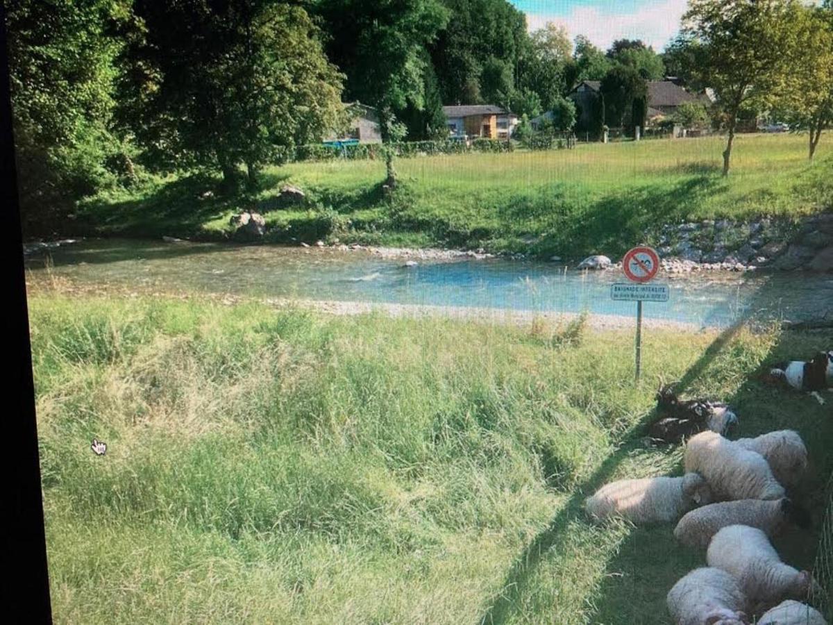 Maison Paisible au coeur des Pyrénées Igon Esterno foto